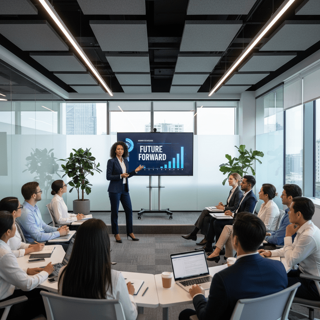 Leadership training session